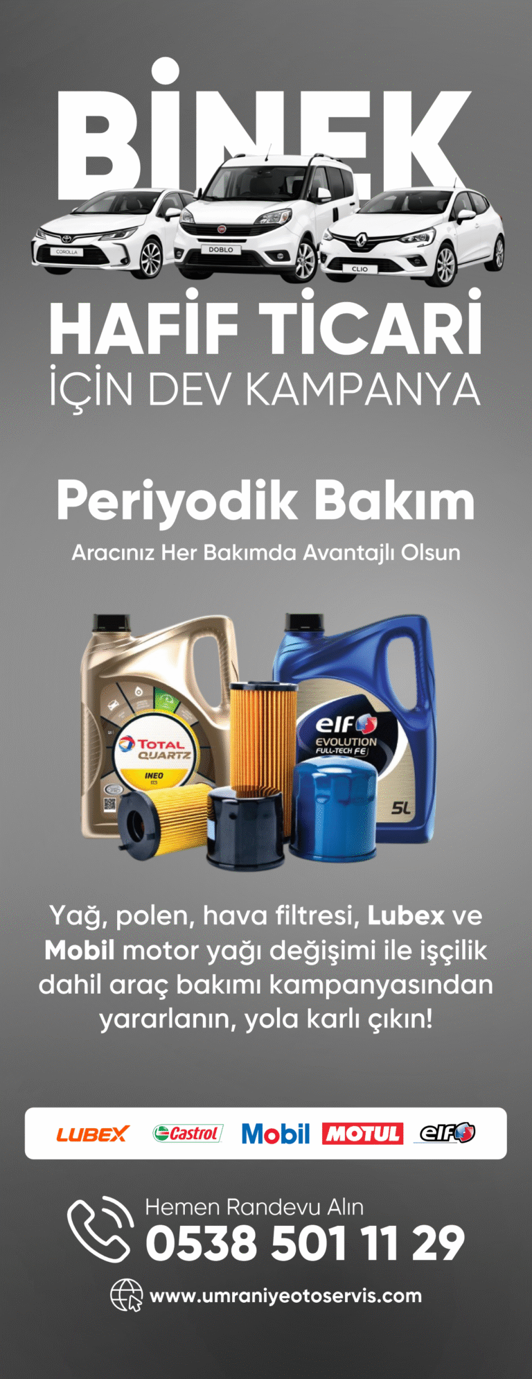 Periyodik Bakım Kampaya - Oto Servis- Oto Tamir Firması
